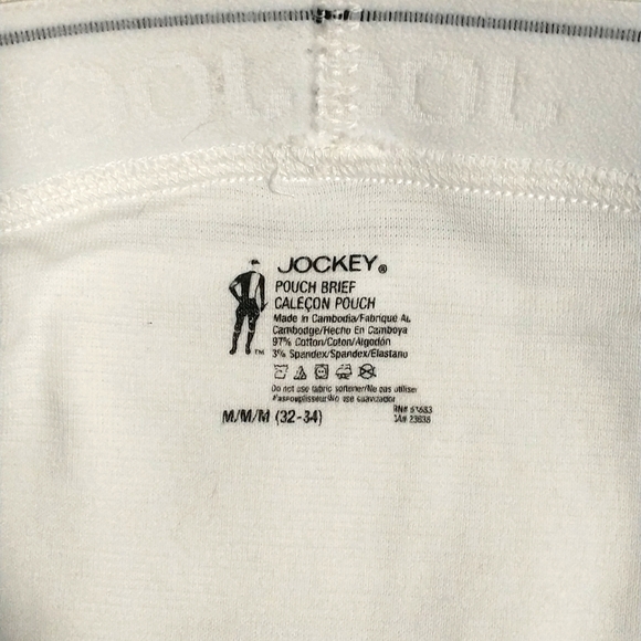 Jockey Pouch Briefs Men's-Medium - Picture 5 of 6